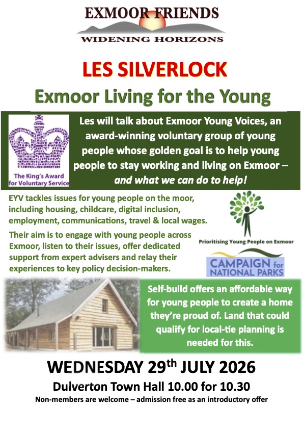 Poster for July Ex Frs talk